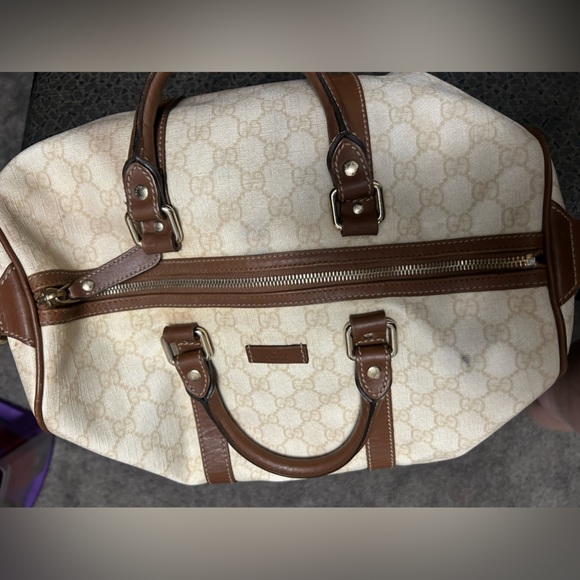 Authentic Gucci boston size 30.pvc canvas - Picture 10 of 14